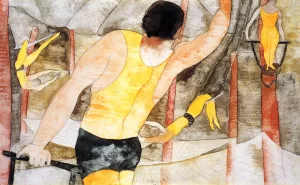 Circus by Charles Demuth Oil Painting