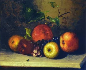 Apple with Fly by Charles Ethan Porter Oil Painting