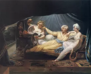 L'enfant Prodigue by Charles Nicolas Rafael Lafond Oil Painting