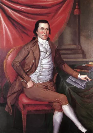 Isaac Hite by Charles Peale Polk Oil Painting