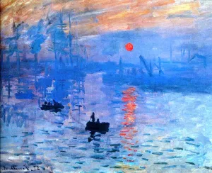 Impression Sunrise Oil painting by Claude Monet