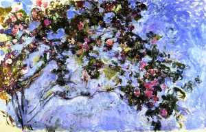 The Rose Bush by Claude Monet Oil Painting