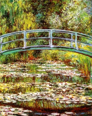 The Water-Lily Pond 2 by Claude Monet Oil Painting