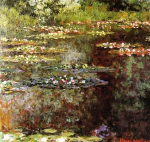Water-Lilies 54 Oil painting by Claude Monet