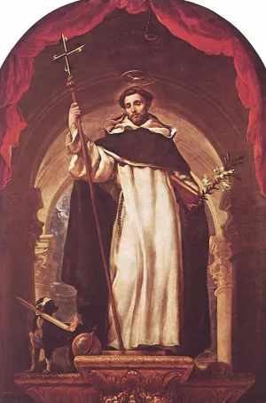 St Dominic of Guzman by Claudio Coello Oil Painting