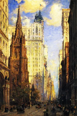 Broadway by Colin Campbell Cooper Oil Painting