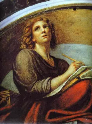 John the Evangelist by Correggio Oil Painting