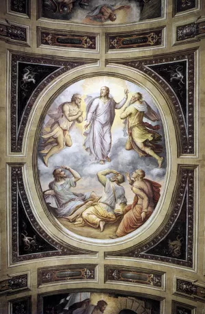 Transfiguration by Cristofano Gherardi Oil Painting