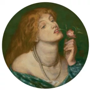 Belcolore by Dante Gabriel Rossetti Oil Painting