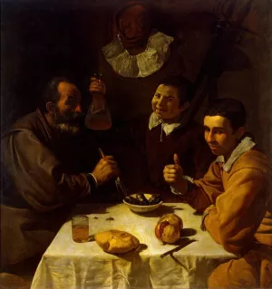 Breakfast by Diego Velazquez Oil Painting