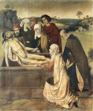 The Entombment by Dieric The Elder Bouts Oil Painting