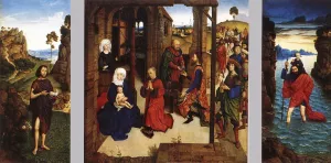 The Pearl of Brabant by Dieric The Younger Bouts Oil Painting