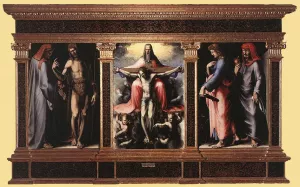 Trinity by Domenico Beccafumi Oil Painting