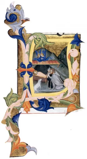 Gradual 1 for San Michele a Murano by Don Silvestro Dei Gherarducci Oil Painting