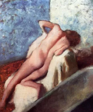 After the Bath 7 by Edgar Degas Oil Painting