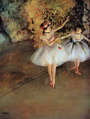 The Rehearsal on Stage by Edgar Degas Oil Painting
