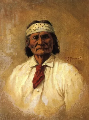 Geronimo by Edgar Samuel Paxson Oil Painting
