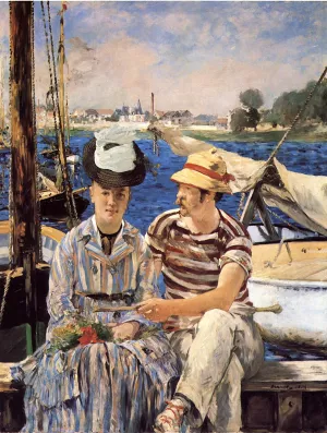 Argenteuil by Edouard Manet Oil Painting