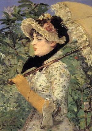 Jeanne: Spring by Edouard Manet Oil Painting