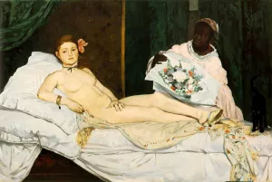 Olympia by Edouard Manet Oil Painting