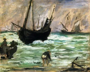 Seascape by Edouard Manet Oil Painting