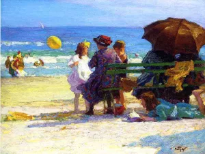A Family Outing by Edward Potthast Oil Painting