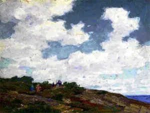 A Summer Day by Edward Potthast Oil Painting