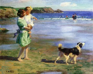 Summer Pleasures by Edward Potthast Oil Painting
