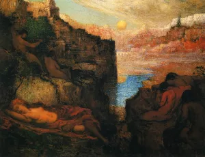 The Sleepers by Elliott Dangerfield Oil Painting