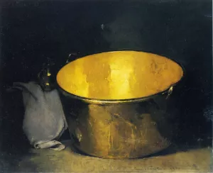 Brass and Copper by Emil Carlsen Oil Painting