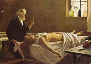 Anatomia del Corazon by Enrique Simonet Lombardo Oil Painting