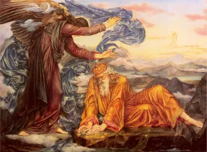 Earthbound by Evelyn De Morgan Oil Painting