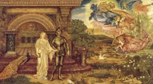 Life and Thought Have Gone Away by Evelyn De Morgan Oil Painting