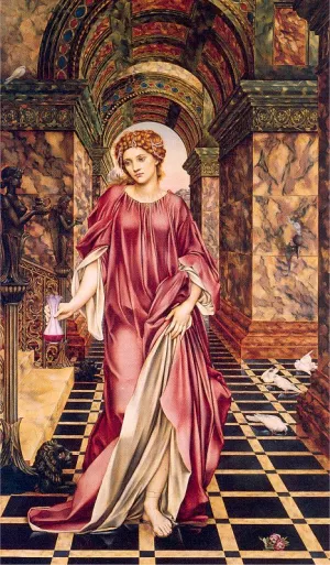 Medea by Evelyn De Morgan Oil Painting