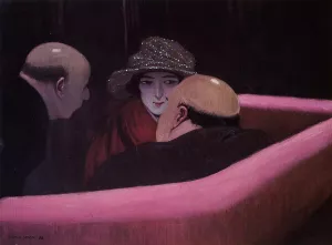 Chaste Suzanne Oil painting by Felix Vallotton