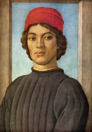 Portrait of a Youth by Filippino Lippi Oil Painting