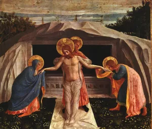Entombment Pieta Oil painting by Fra Angelico