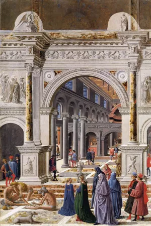 The Presentation of the Virgin in the Temple by Fra Carnevale Oil Painting