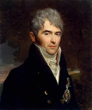 Portrait of Prince Viktor Kochubey by Francois Gerard Oil Painting