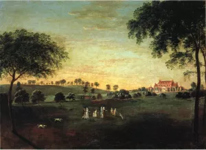 Perry Hall by Francis Guy Oil Painting