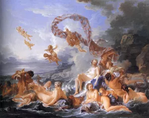 The Birth of Venus by Francois Boucher Oil Painting