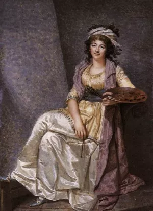 Marguerite Gerard 2 by Francois Dumont Oil Painting