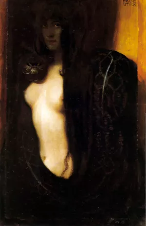 Sin by Franz Von Stuck Oil Painting