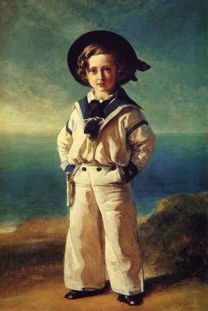 Albert Edward, Prince of Wales by Franz Xavier Winterhalter Oil Painting