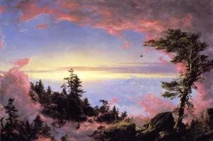 Above the Clouds at Sunrise by Frederic Edwin Church Oil Painting