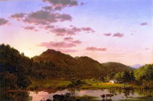 American Landscape by Frederic Edwin Church Oil Painting
