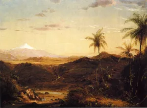 Cotopaxi by Frederic Edwin Church Oil Painting