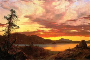 Sunset by Frederic Edwin Church Oil Painting