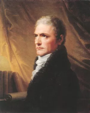 Portrait of Jnos Batsnyi by Friedrich Heinrich Fueger Oil Painting