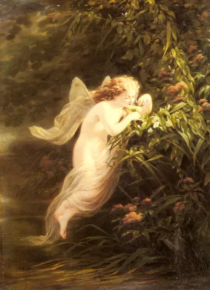 The Spirit of the Morning by Fritz Zuber-Buhler Oil Painting